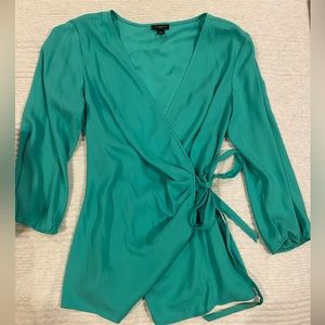 Ann Taylor wrap blouse